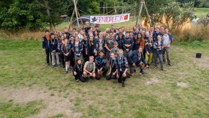 Seniorlejr på Abasalon Division sommerlejr 2024